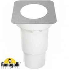 Φωτιστικό Χωνευτό Δαπέδου με ντουί GU10 και LED 6W 600lm 230V CCT IP67 Γκρί Fumagalli Ceci 90